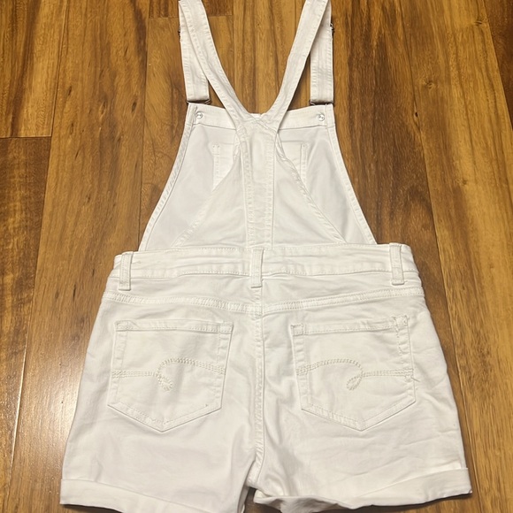 Justice white overalls size 16 - Picture 5 of 7